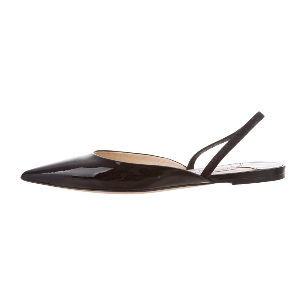 Jimmy Choo Genoa Pointed Toe Flats IT 38